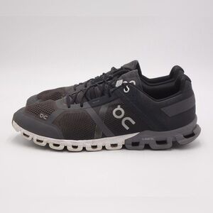 On Cloud Cloudflow Black Gray White Shoes Mens 11.5 Running Athletic Lightweight